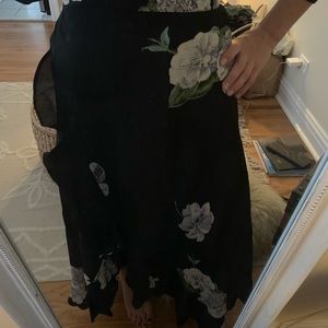 REFORMATION Maxi Wrap Skirt